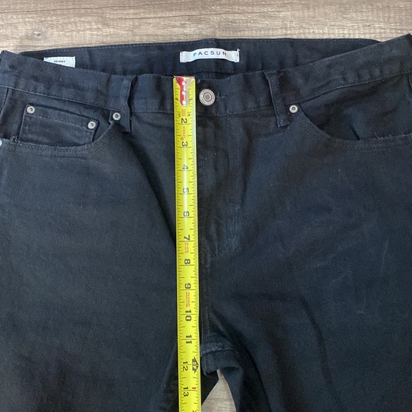 PacSun Pacsun Mens Ripped Knee Distressed Skinny Jeans 36x30 - Picture 7 of 14